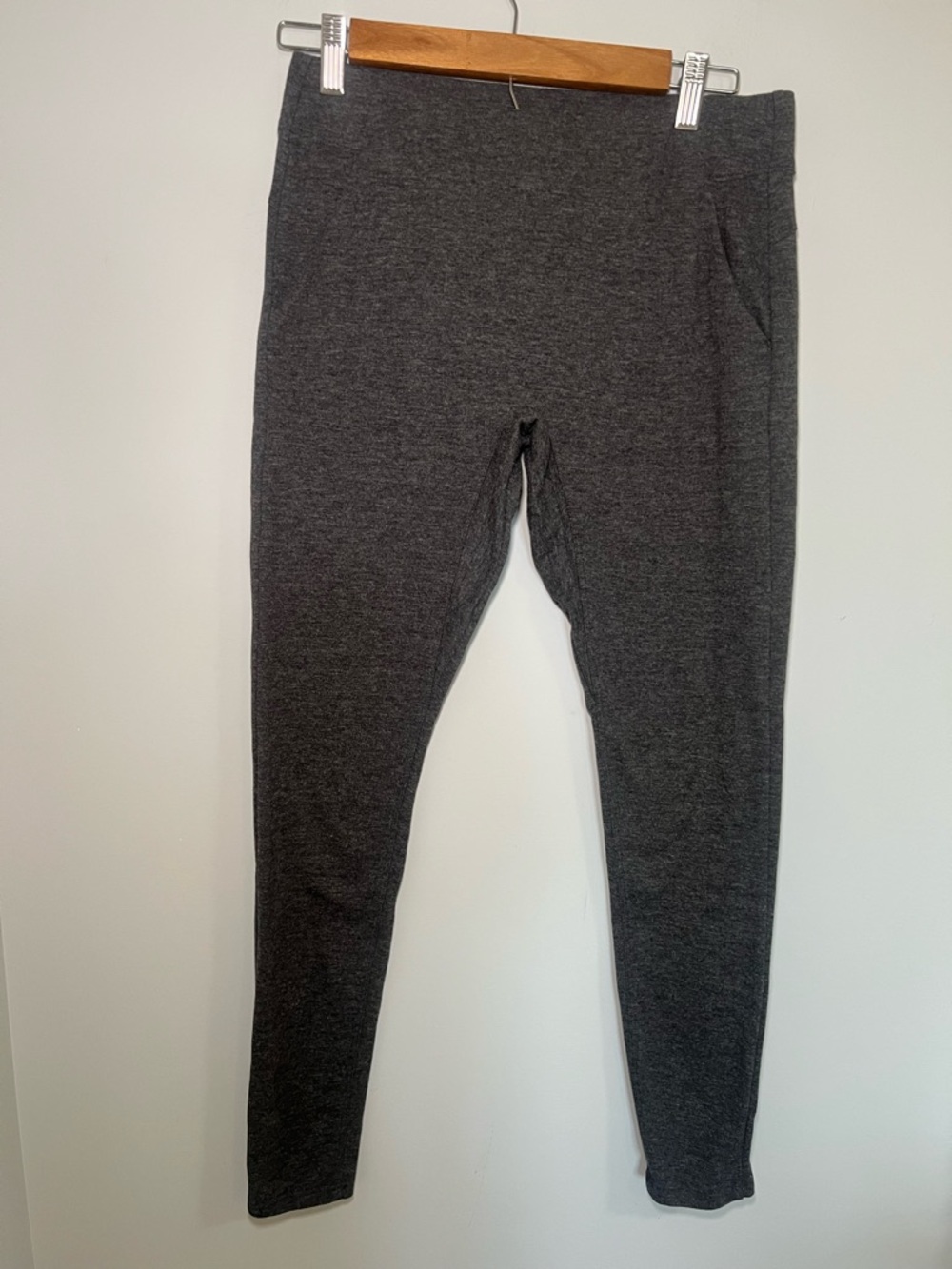 Lunya Supima Cotton Gray Women’s Leggings Size M